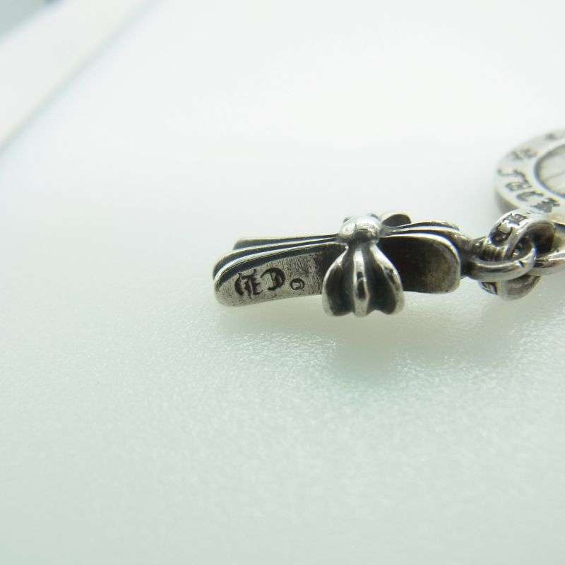 クロムハーツ(原本無) ANGEL MEDAL CRS BBYFAT エンジェルメダル ベイビーファット クロス ペンダントトップ 30inchボールチェーン付き ネックレス 買取実績 画像