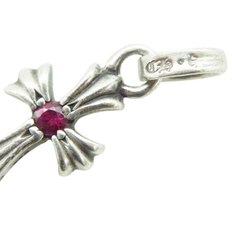 クロムハーツ（原本無） CRS BBYFAT RUBY ベイビーファット 両面ルビー チャーム ペンダントトップ 買取実績 画像