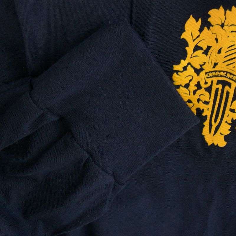 クロムハーツ（原本無） バック ダガー アーム フローラルクロス プリント ロングスリーブTシャツ 長袖カットソー 買取実績 画像