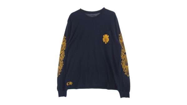 クロムハーツ（原本無） バック ダガー アーム フローラルクロス プリント ロングスリーブTシャツ 長袖カットソー 買取実績