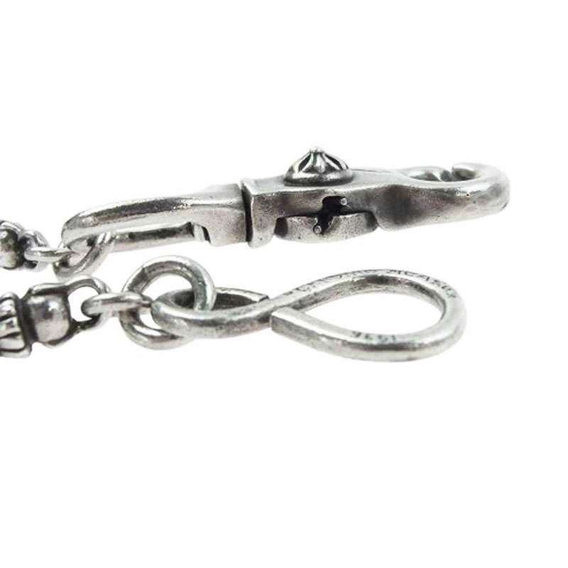 クロムハーツ（原本無） BARREL SHORT-S バレル 9リンク 1クリップ ウォレットチェーン 買取実績 画像