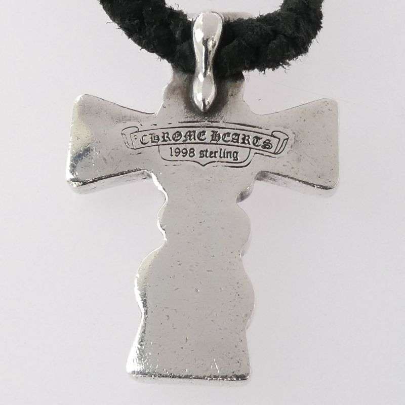 クロムハーツ（原本無） CELTIC CROSS XS ケルティッククロス w/レザーブレード ネックレス 買取実績 画像