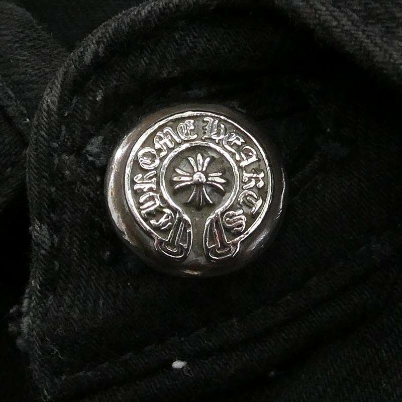 クロムハーツ（原本無） セメタリークロスパッチ バックフレアニー ウエスタン デニムジャケット 買取実績 画像