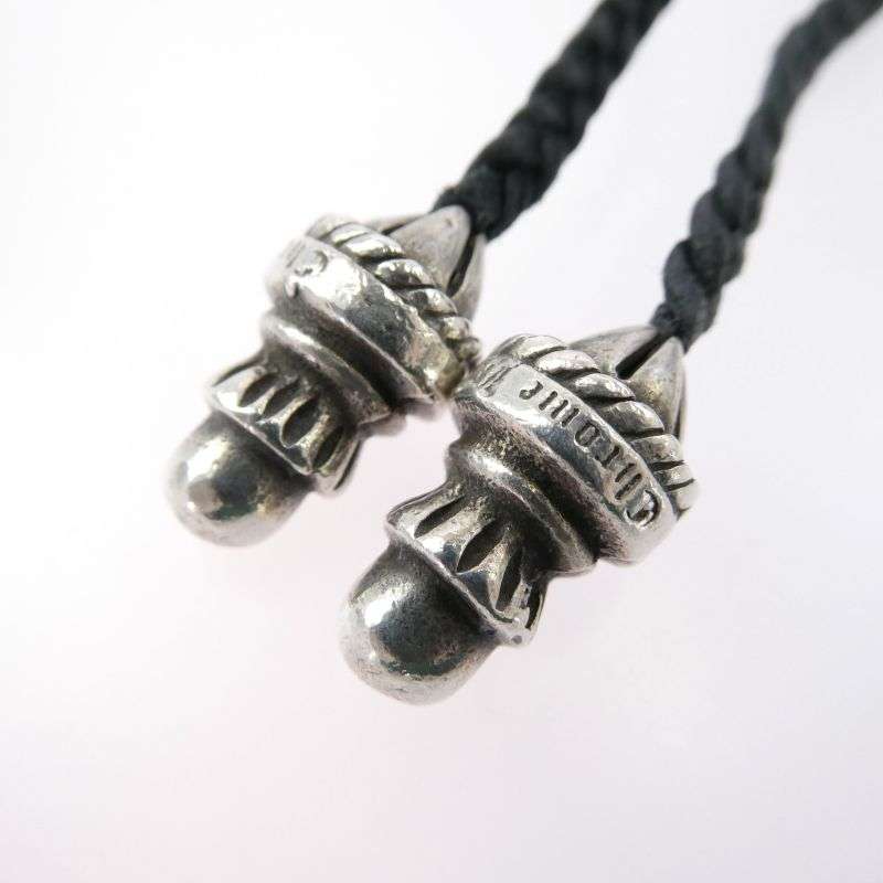 クロムハーツ（原本無） CH CRS SML CL スモール CHクロス クリンプト ボロチップ レザーブレード ネックレス 買取実績 画像