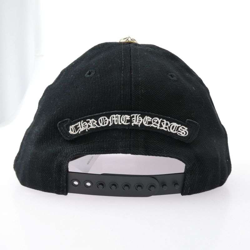 クロムハーツ(原本無) CH Plus Horseshoe BASEBALL CAP ホースシュー 刺繍 ベースボール キャップ 買取実績 画像