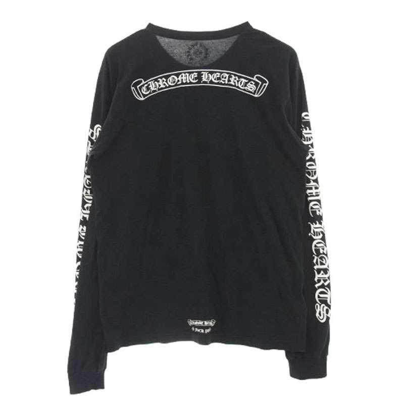 クロムハーツ（原本無） CH SCROLL LABEL FUCKYOU L/S TEE スクロールラベル 長袖 Tシャツ 買取実績 画像