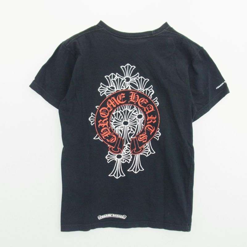 クロムハーツ(原本無) CH SS 1 Cemetery horseshoe セメタリークロスバックプリント 半袖Tシャツ 買取実績 画像