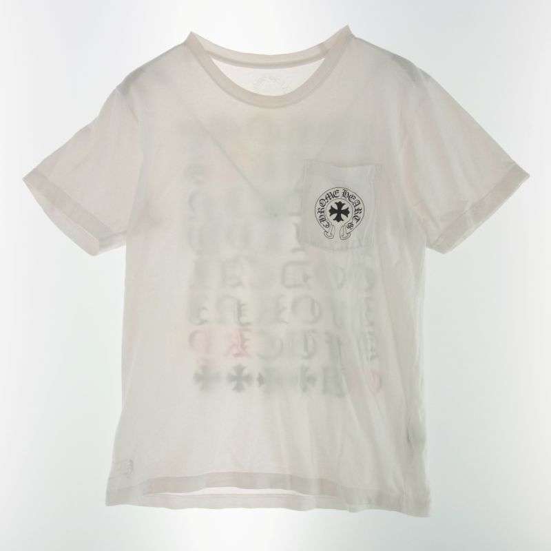クロムハーツ（原本無） CH T-SHRT ホースシュー CHプラス バック 英字 プリント 半袖 Tシャツ 買取実績 画像