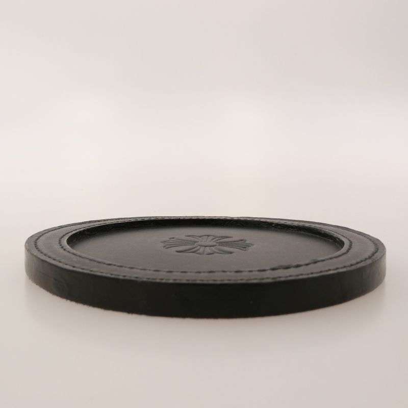 クロムハーツ（原本無） COASTER レザー CHプラス コースター アクセサリートレイ 買取実績 画像