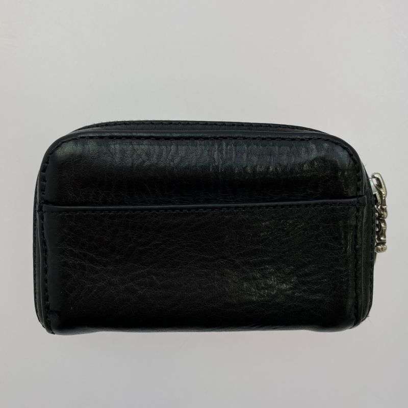 クロムハーツ（原本有） COIN CASE コインケース ダガー ラウンドジップ レザー ウォレット 財布 買取実績 画像