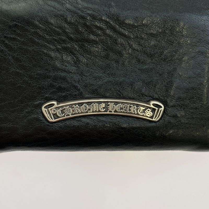 クロムハーツ（原本有） COIN CASE コインケース ダガー ラウンドジップ レザー ウォレット 財布 買取実績 画像