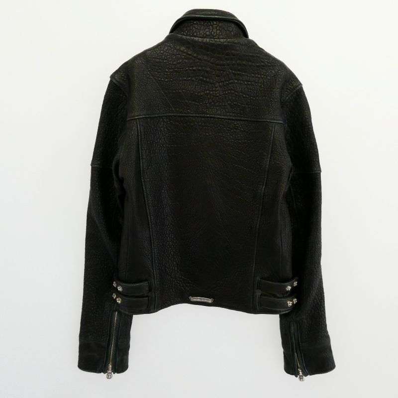 クロムハーツ（原本無） CRETIN LTHR クリティン グレインシープレザー ダブルライダースジャケット 買取実績 画像