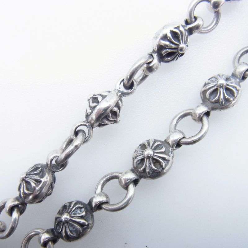 クロムハーツ（原本無） CROSS BALL CHAIN ＃1 KEEPER クロスボール チェーン キーパー ペンダント ネックレス 買取実績 画像
