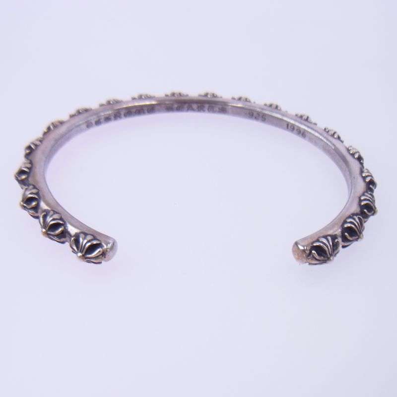 クロムハーツ(原本無) 青山店購入レシート付属 CROSSBAND クロスバンド バングル 買取実績 画像