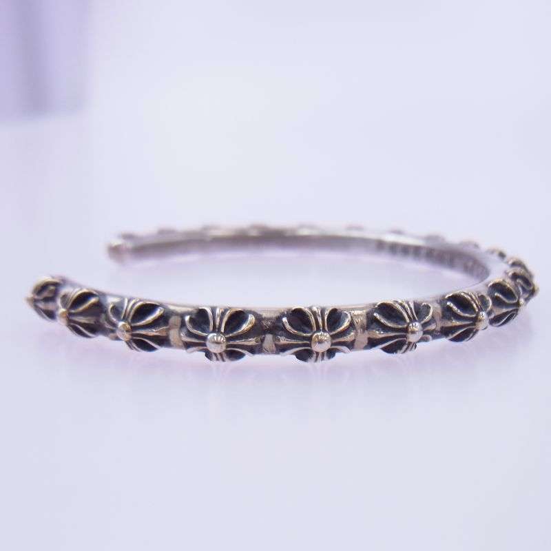 クロムハーツ(原本無) 青山店購入レシート付属 CROSSBAND クロスバンド バングル 買取実績 画像