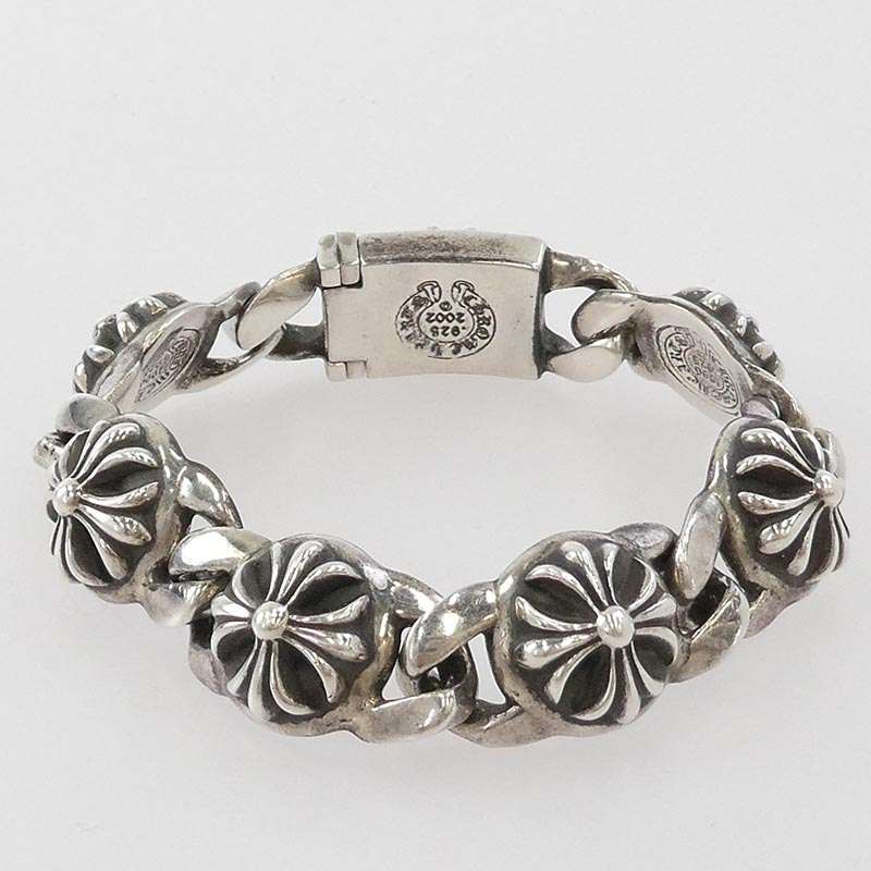 クロムハーツ(原本無) CROSS LINK 6LINK 6リンク クロスリンク ブレスレット 買取実績 画像