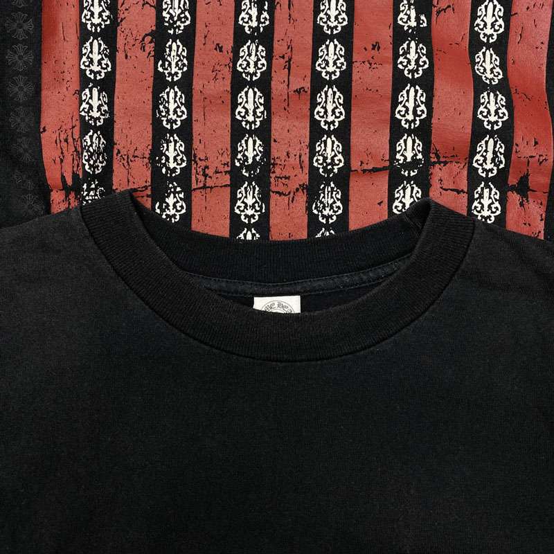 クロムハーツ（原本無） ダガー 星条旗 スクロールラベル ポケット Tシャツ 買取実績 画像