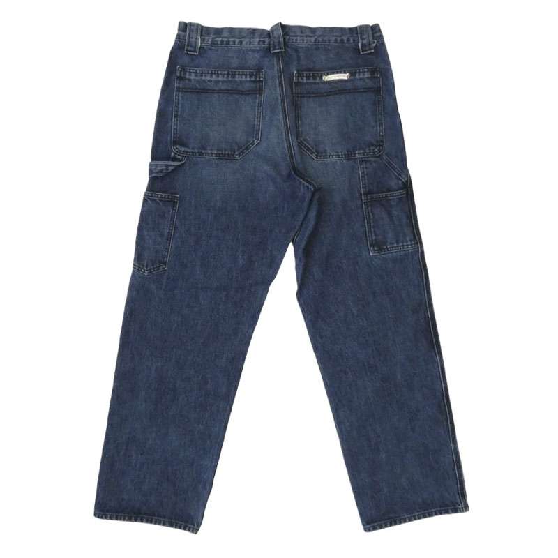 クロムハーツ（原本無） DENIM CARPENTER V2 クロスボールボタン スクロールラベル カーペンターパンツ デニム 買取実績 画像