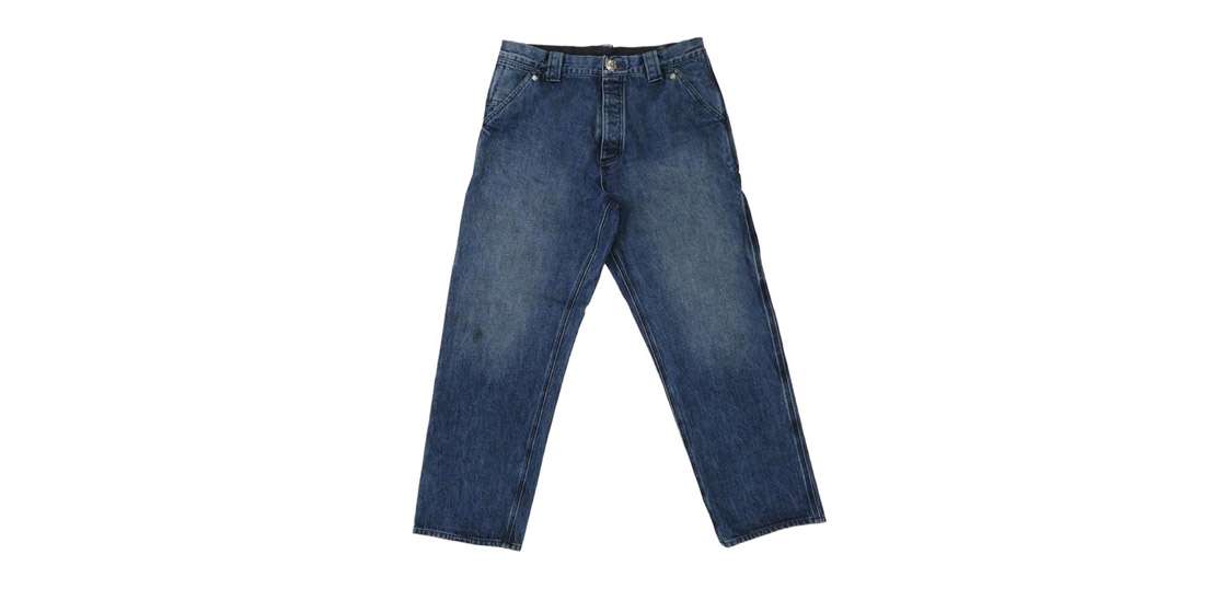 クロムハーツ（原本無） DENIM CARPENTER V2 クロスボールボタン スクロールラベル カーペンターパンツ デニム 買取実績