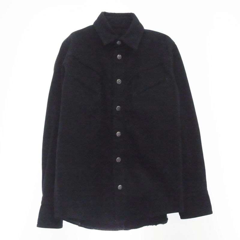 クロムハーツ（原本無） DENIM SHIRT バックフレアニー ホースシューボタン デニム シャツ ジャケット 買取実績 画像