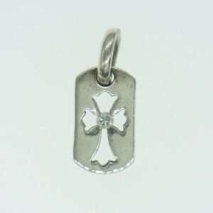 クロムハーツ（原本無） DT TNY CO CRS タイニードッグタグ カットアウトクロス アフター1Pダイヤ チャーム 買取実績