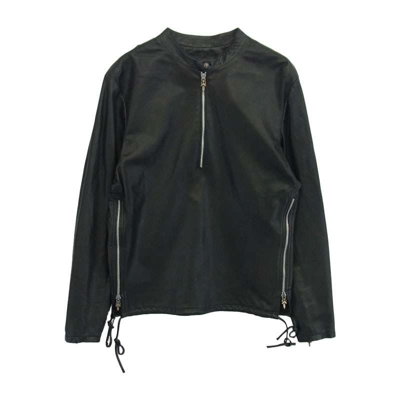 クロムハーツ（原本無） EZ RIDER イージーライダー ダガージップ プルオーバー ライダースジャケット 買取実績 画像