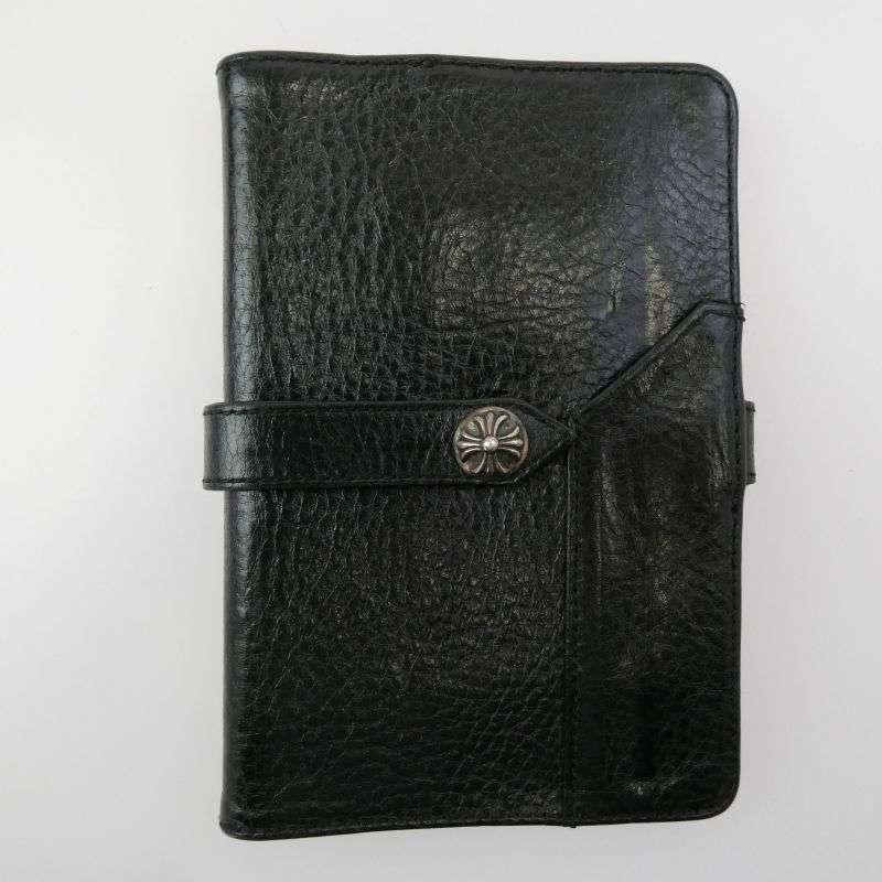 クロムハーツ（原本無） FIELD NOTES COVER クロスボールボタン レザーフィールド ノートカバー 買取実績 画像