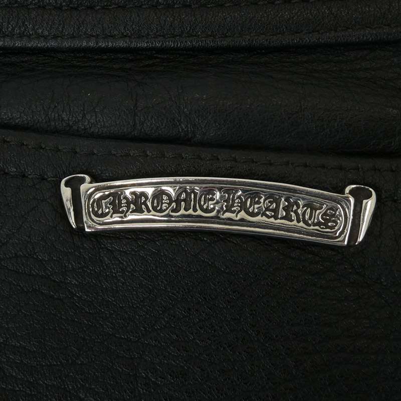 クロムハーツ（原本無） Flare Knee Cross Ball Button Leather Pants フレアニー クロスボールボタン オールレザー パンツ 買取実績 画像