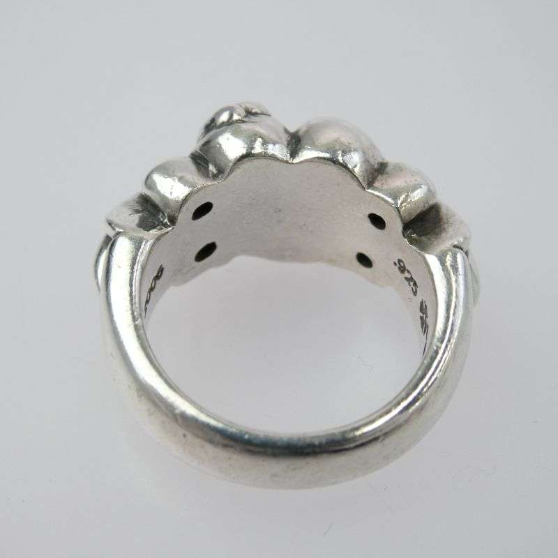 クロムハーツ(原本無) FLRL CRS HRT フローラルハート リング 買取実績 画像