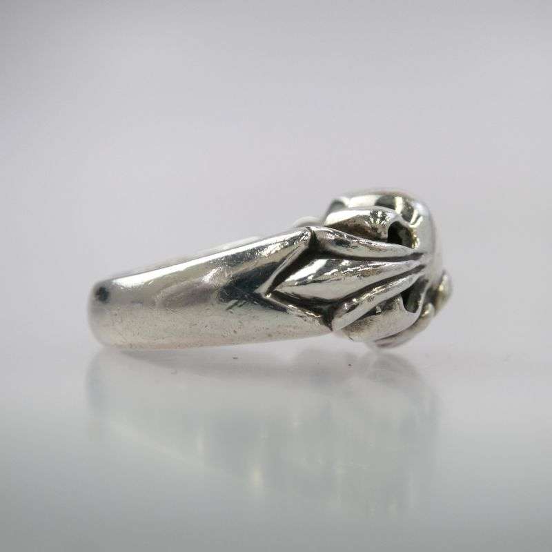 クロムハーツ(原本無) FLRL CRS HRT フローラルハート リング 買取実績 画像