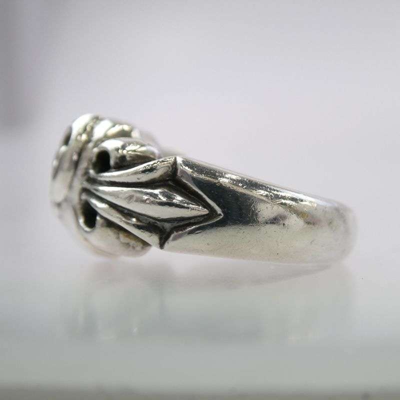 クロムハーツ(原本無) FLRL CRS HRT フローラルハート リング 買取実績 画像