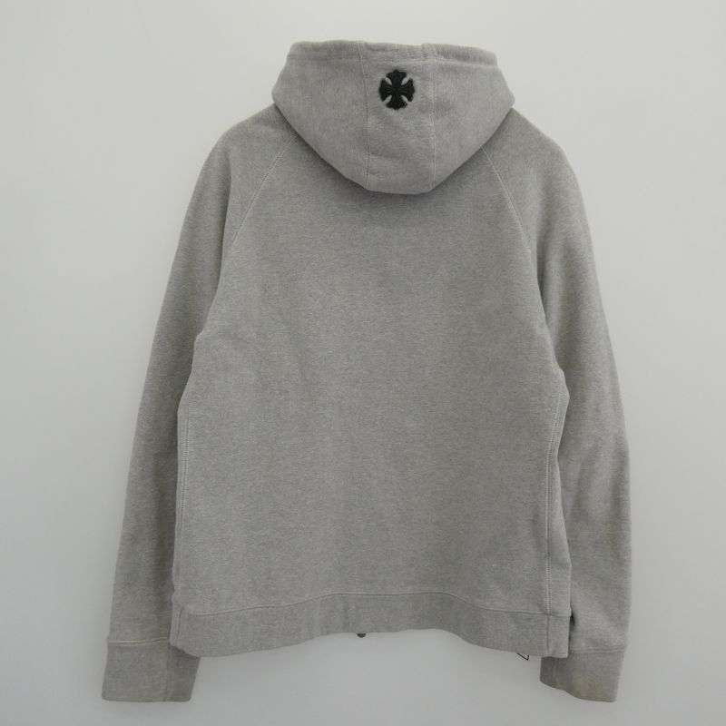 クロムハーツ（原本無） FUCK YOU刺繍 CHプラスレザーパッチ ロゴ刺繍 ダガージップ フーディー パーカー 買取実績 画像