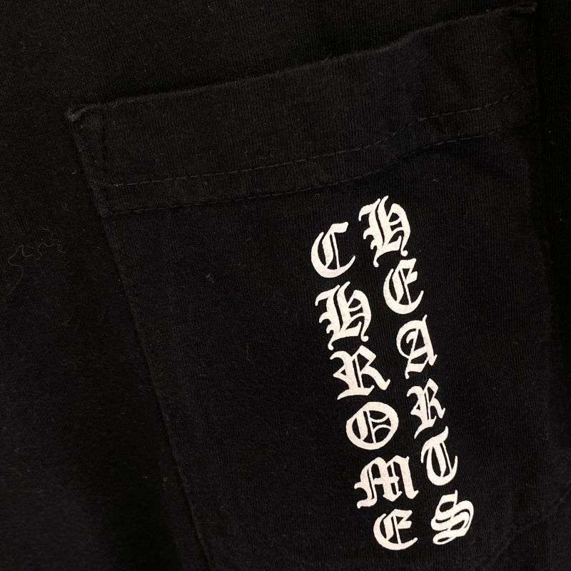 クロムハーツ（原本無） FUCK YOU USA STRIPE LOGO L/S TEE 英字プリント ファックユー ネオン ストライプロゴ クルーネック 半袖 Tシャツ 買取実績 画像