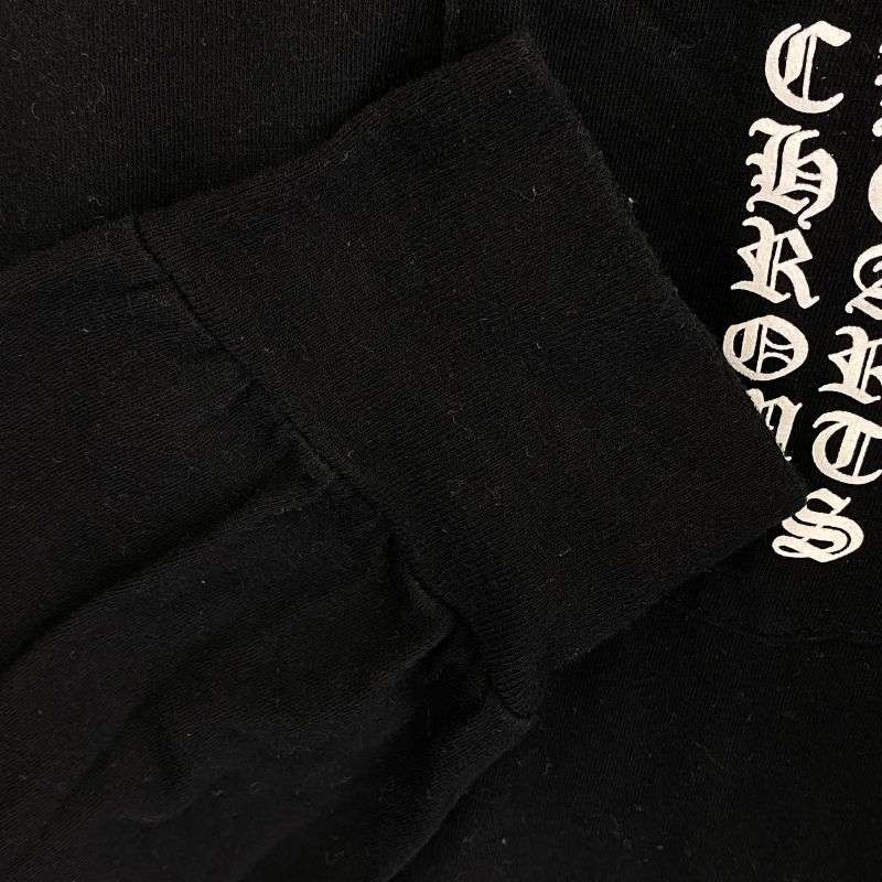 クロムハーツ（原本無） FUCK YOU USA STRIPE LOGO L/S TEE 英字プリント ファックユー ネオン ストライプロゴ クルーネック 長袖 Tシャツ 買取実績 画像