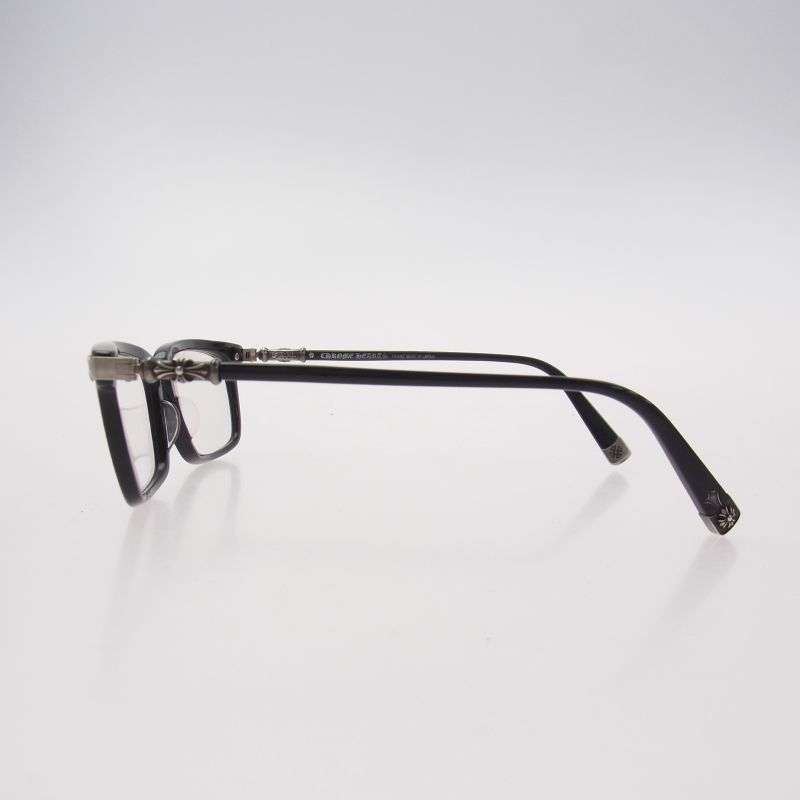 クロムハーツ(原本無) FUN HATCH-A ファンハッチ クロステンプル スクエアフレーム サングラス 眼鏡 メガネ アイウェア 買取実績 画像