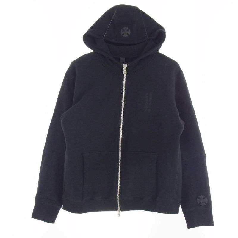 クロムハーツ（原本無） GRP Y NOT Zip Up Hoodie ワイノット ダガー刺繍 クロスパッチ ヴァーティカルロゴ ジップアップ フルジップ パーカー 買取実績 画像