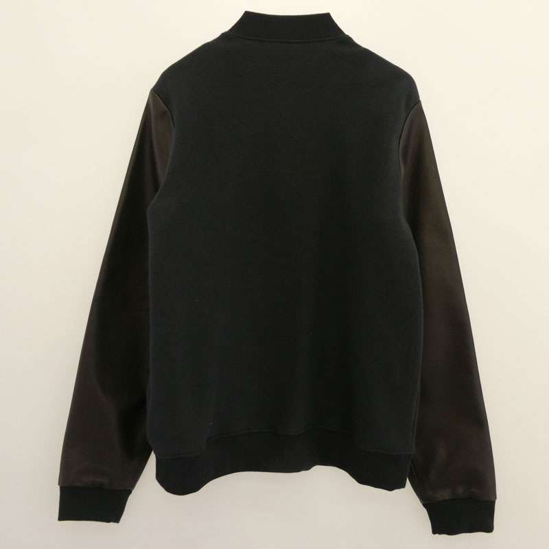 クロムハーツ（原本無） JKT GRP NOT BOMBER CH ワッペンレザー 切り替え スタジャン ブルゾン 買取実績 画像