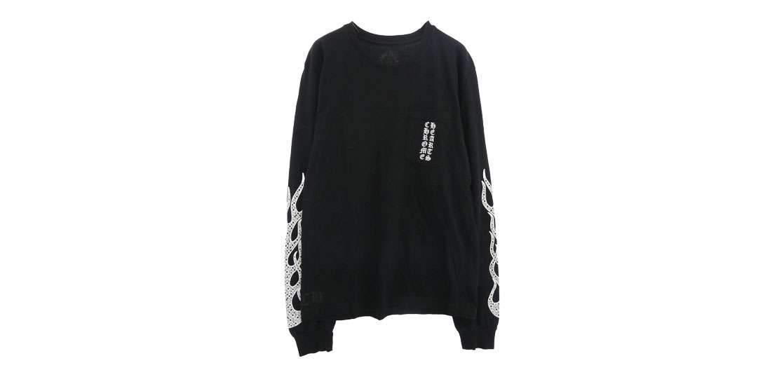 クロムハーツ（原本無） LONG SLEEVE T-SHIRT FLAME CH PLUS 買取実績