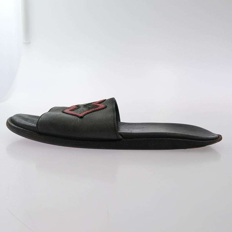 クロムハーツ（原本無） MATTY BOY CHOMPER SLIDE マッティボーイ チョンパー レザースライド サンダル 買取実績 画像