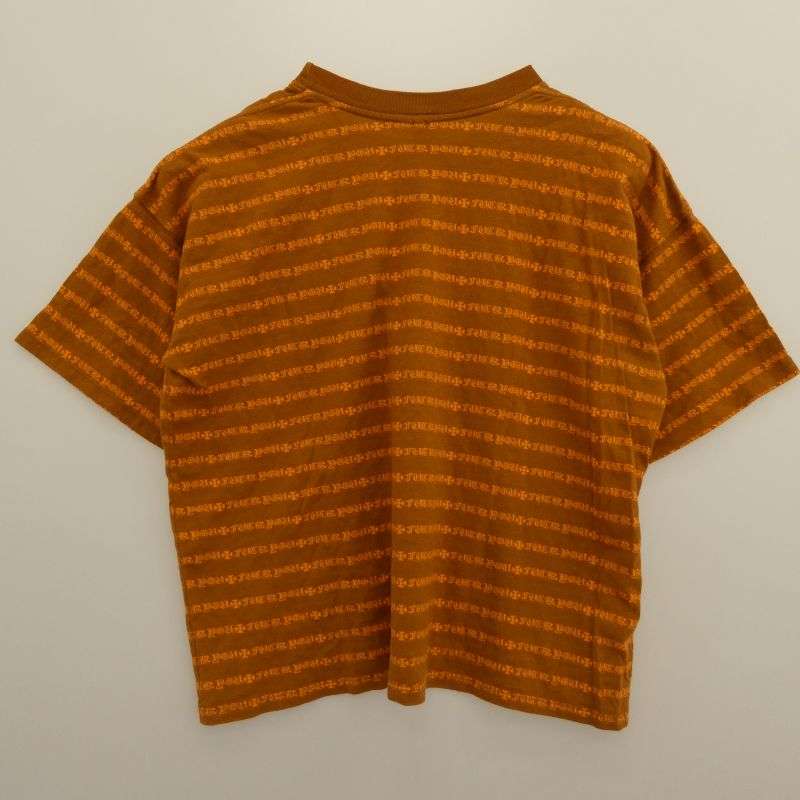 クロムハーツ（原本無） × MATTY BOY Y NOT STRIPE CROSS TEE マッティボーイ ワイノット ボーダー ロゴ チョンパー刺繍 半袖 Tシャツ カットソー 買取実績 画像