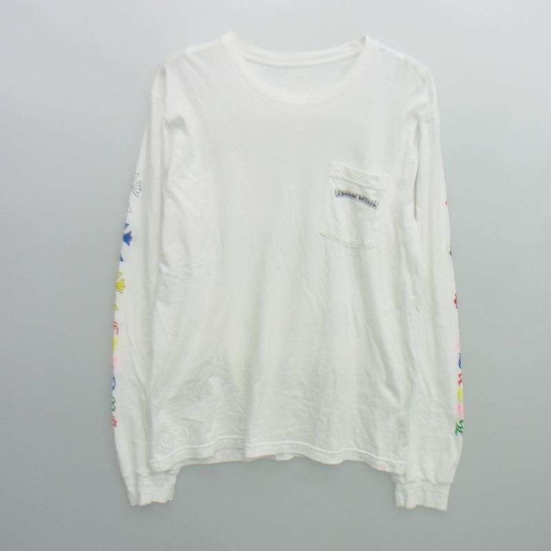 クロムハーツ(原本無) MLTCOL CEM CRS L/S Tee マルチカラー セメタリークロス プリント 長袖カットソー 買取実績 画像
