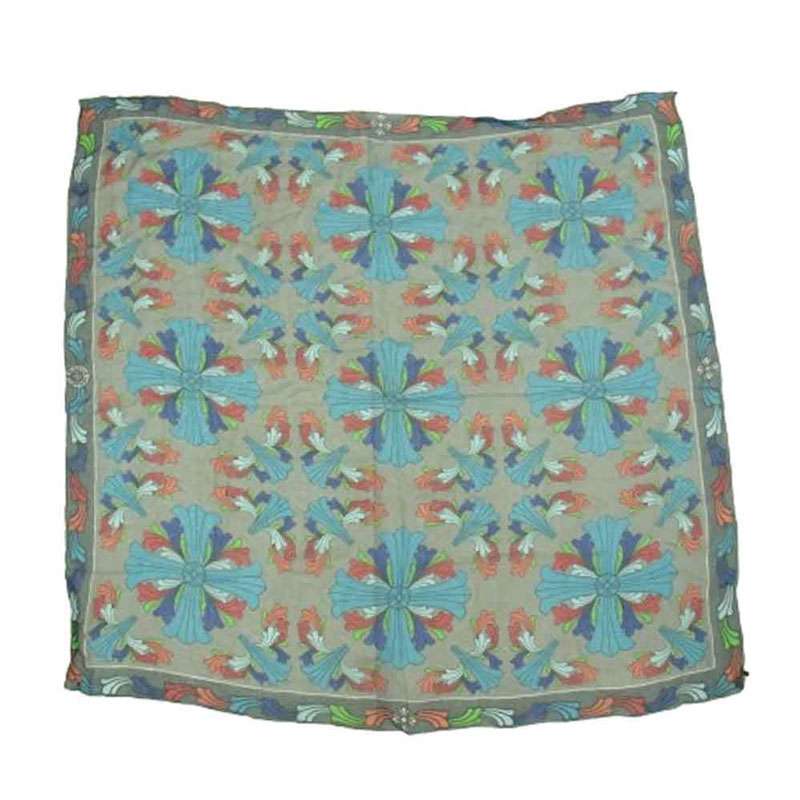 クロムハーツ（原本無） MULTI FLRL CRS SCARF マルチフローラルクロス シルク スカーフ 買取実績 画像