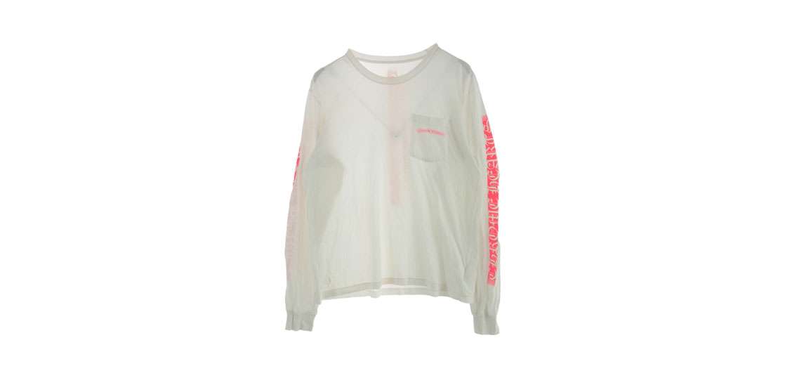 クロムハーツ（原本無） NEON PINK STRIPE LOGO TEE 買取実績