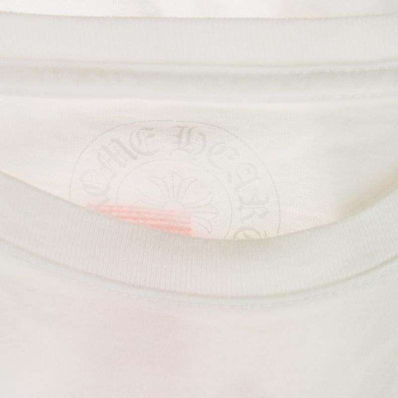 クロムハーツ（原本無） NEON PINK STRIPE LOGO TEE ネオン ピンク ストライプ ロゴ 半袖 Tシャツ 買取実績 画像
