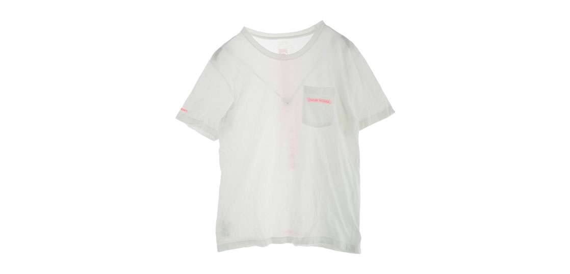 クロムハーツ（原本無） NEON PINK STRIPE LOGO TEE  買取実績