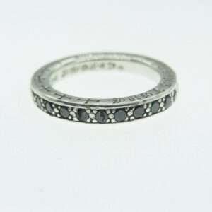 クロムハーツ（原本無） NTFL リング パヴェブラックダイヤ アフターダイヤ 買取実績