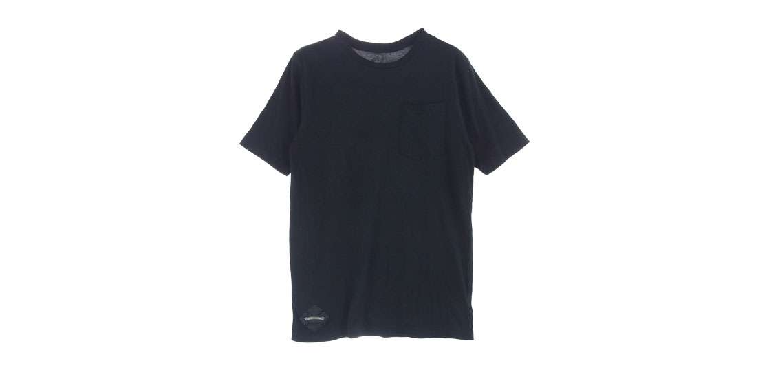 クロムハーツ（原本無） 国内正規品 CHプラス レザーパッチ スクロールラベル ポケット付き 半袖 Tシャツ 買取実績