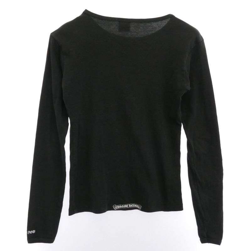 クロムハーツ(原本無) OLD オールド 袖ロゴ アームロゴ ロングスリーブ カットソー 長袖 Tシャツ 買取実績 画像