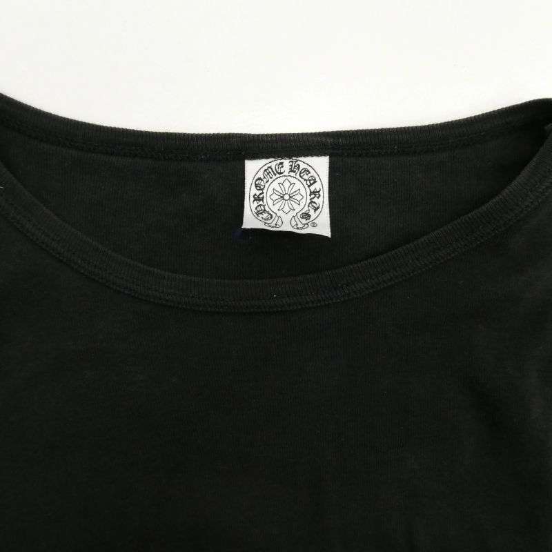 クロムハーツ(原本無) OLD オールド 袖ロゴ アームロゴ ロングスリーブ カットソー 長袖 Tシャツ 買取実績 画像