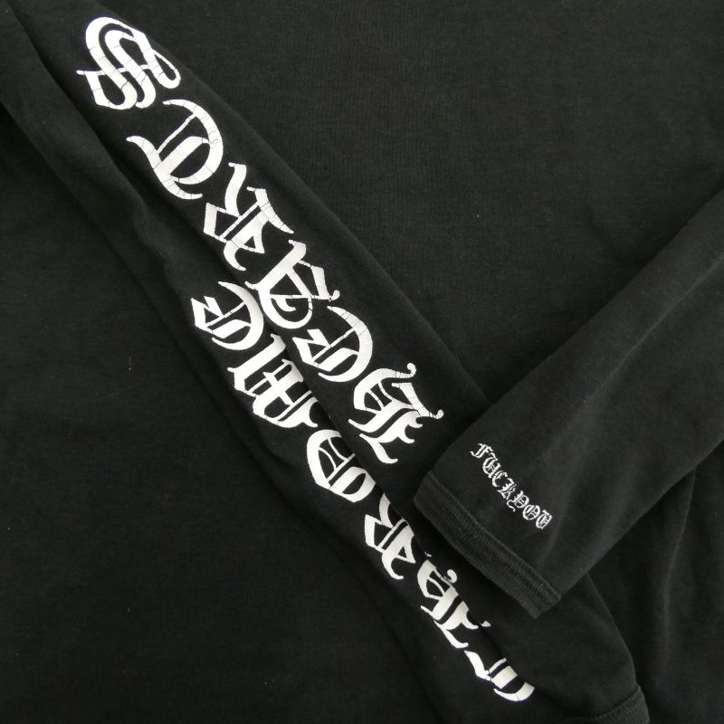 クロムハーツ(原本無) OLD オールド 袖ロゴ アームロゴ ロングスリーブ カットソー 長袖 Tシャツ 買取実績 画像